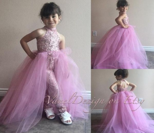 2019 lovely flower girl dresses jumpsuits halter neck crystal sequined baby girl birthday party christmas pageant dress custom36572475382, White;red
2019 lovely flower girl dresses jumpsuits halter neck crystal sequined baby girl birthday party christmas pageant dress custom36572475382, White;red