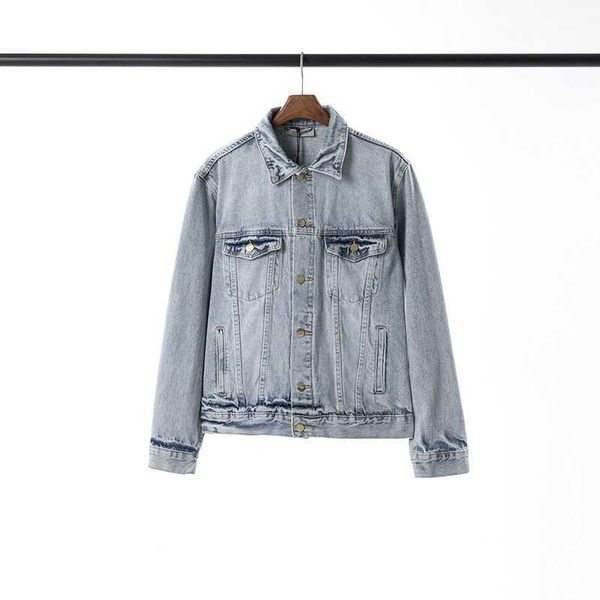 tide brand double thread esential used washed denim jacket men's and women's high street shirt coat, Black;brown
tide brand double thread esential used washed denim jacket men's and women's high street shirt coat, Black;brown