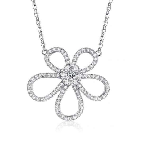 designer necklace clover necklace gold pendant classic necklaces for womens long chain jewellery, Silver
designer necklace clover necklace gold pendant classic necklaces for womens long chain jewellery, Silver