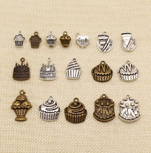 60 pieces hand made jewelry accessories parts happy birthday celebration cake cupcake hj0998452090, Bronze;silver
60 pieces hand made jewelry accessories parts happy birthday celebration cake cupcake hj0998452090, Bronze;silver