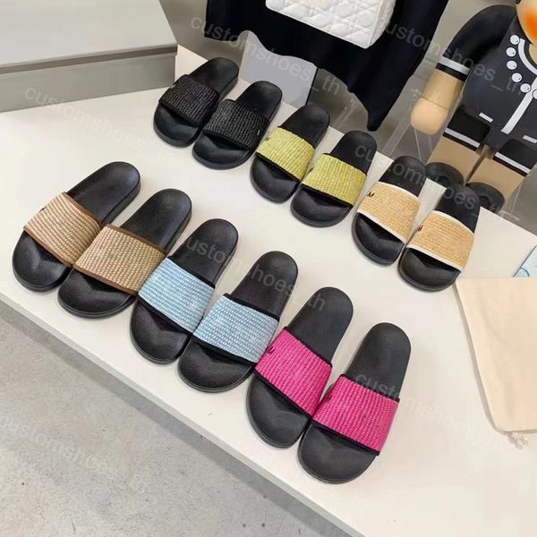 designer slippers women shoes leather sandals canvas platform slipper flat rubber slides letter printing sandal summer beach slide womens fl, Black
designer slippers women shoes leather sandals canvas platform slipper flat rubber slides letter printing sandal summer beach slide womens fl, Black
