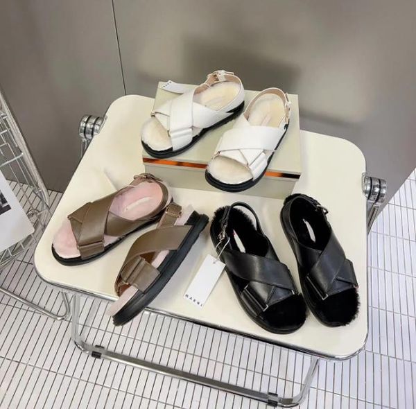 fussbett luxury designer women fussbett buckle flat roman sandals autumn and winter styles fashion mary jane sandal leather classics woolen, Black
fussbett luxury designer women fussbett buckle flat roman sandals autumn and winter styles fashion mary jane sandal leather classics woolen, Black