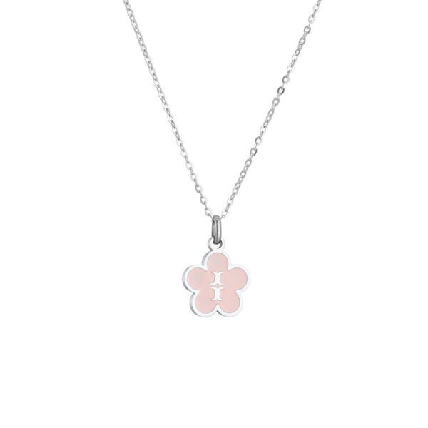 luxury jewelry gold chain flower necklace classic designr men charms pendant love necklace for women girls 316l titanium steel wedding jewel, Silver
luxury jewelry gold chain flower necklace classic designr men charms pendant love necklace for women girls 316l titanium steel wedding jewel, Silver