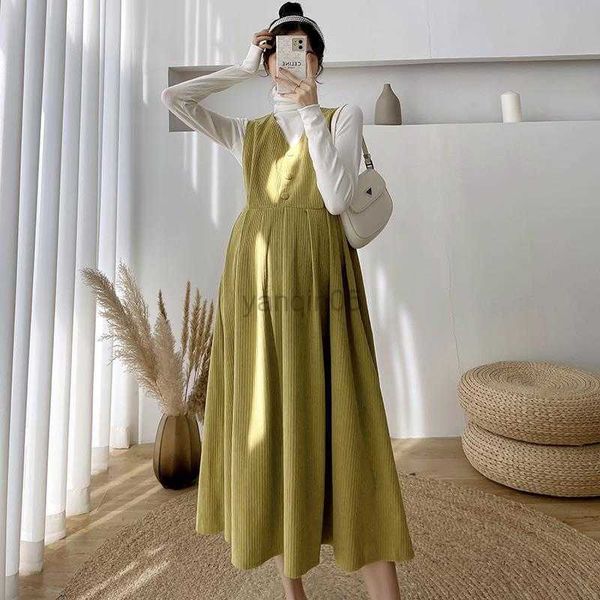 maternity dresses carecode corduroy maternity dresses for pregnant women spring autumn casual bottoming shirt sleeveles long dress two-piece, White
maternity dresses carecode corduroy maternity dresses for pregnant women spring autumn casual bottoming shirt sleeveles long dress two-piece, White