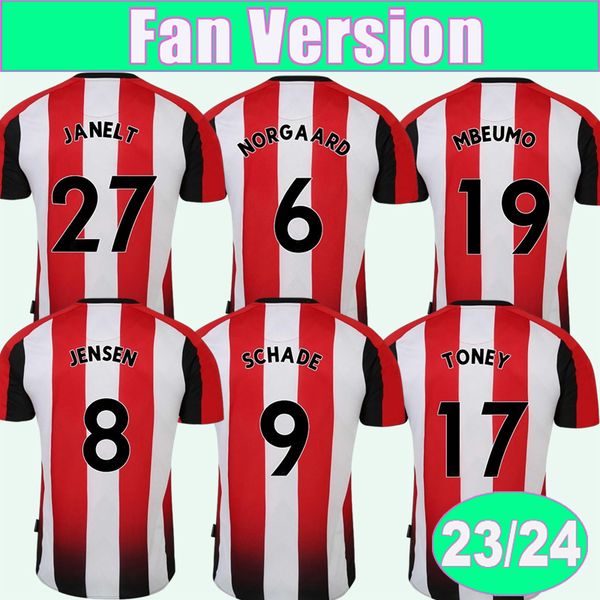 23 24 schade mens soccer jerseys dasilva wissa canos forss mbeumo toney janelt home red white short sleeve football shirt uniforms, Black;yellow
23 24 schade mens soccer jerseys dasilva wissa canos forss mbeumo toney janelt home red white short sleeve football shirt uniforms, Black;yellow
