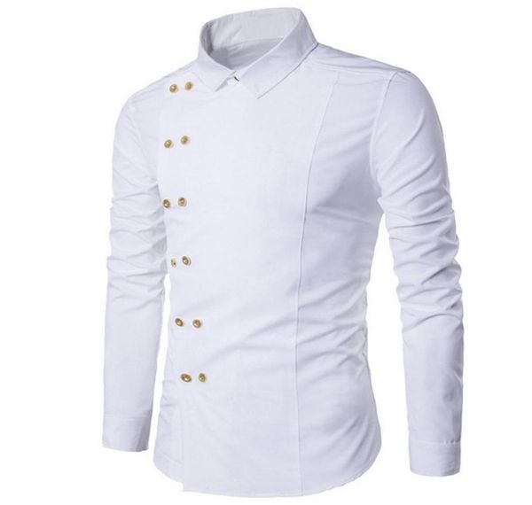 mens solid dress shirts double breasted fake two shirts formal slim fit cotton long sleeve shirts formal casual male 4711560, White;black
mens solid dress shirts double breasted fake two shirts formal slim fit cotton long sleeve shirts formal casual male 4711560, White;black