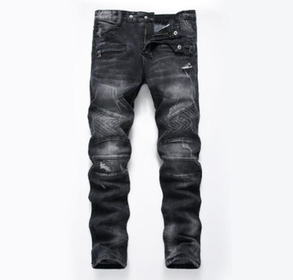 original new fashion men jeans brand straight fit ripped jeans italian designer distressed denim homme2225195, Blue
original new fashion men jeans brand straight fit ripped jeans italian designer distressed denim homme2225195, Blue