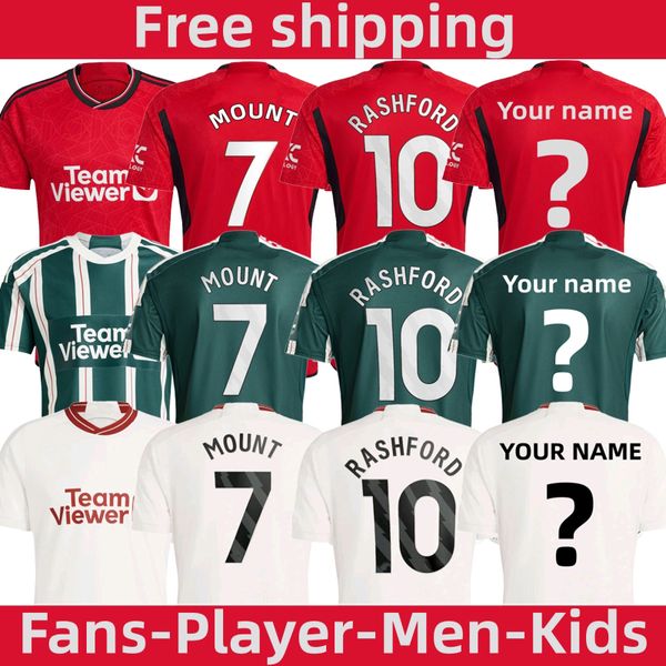 23/24 mount fan player version men kids football kits sets mans utds home away 3rd football shirt b.fernandes rashford sancho casemiro, Black;yellow
23/24 mount fan player version men kids football kits sets mans utds home away 3rd football shirt b.fernandes rashford sancho casemiro, Black;yellow