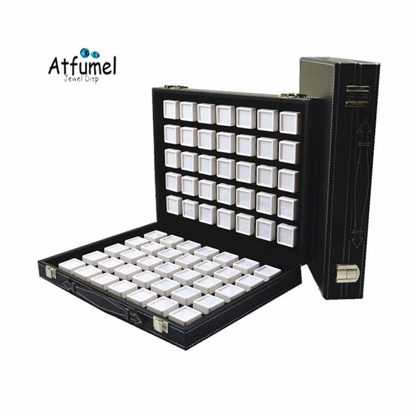 jewelry boxes black pu diamond storage box gemstone organizer 70pcs 3x3cm stone display case gems travel packaging 230808, Black;white
jewelry boxes black pu diamond storage box gemstone organizer 70pcs 3x3cm stone display case gems travel packaging 230808, Black;white