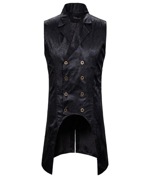 mens gothic steampunk double breasted vest brocade waistcoat men party wedding groom tuxedo vests male stage singers clothes xxl 27741956, Black;white
mens gothic steampunk double breasted vest brocade waistcoat men party wedding groom tuxedo vests male stage singers clothes xxl 27741956, Black;white