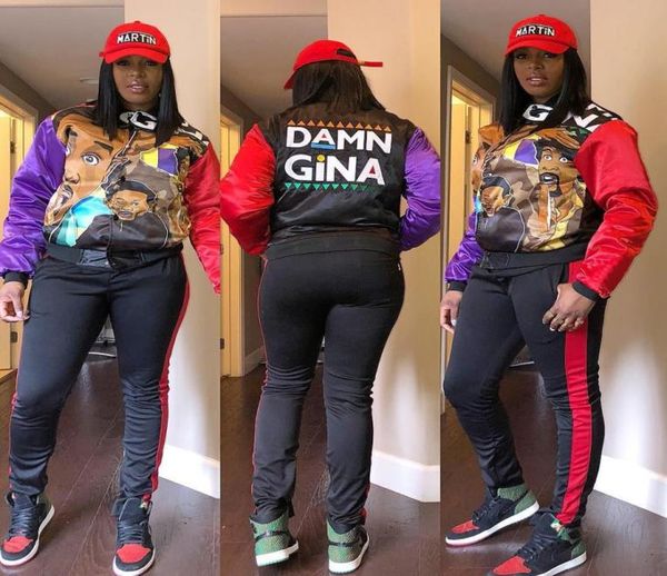 fashion women two pieces pants sets cute printing contrast colors long sleeves jacket with long pants casual outfits real i2557003, White
fashion women two pieces pants sets cute printing contrast colors long sleeves jacket with long pants casual outfits real i2557003, White