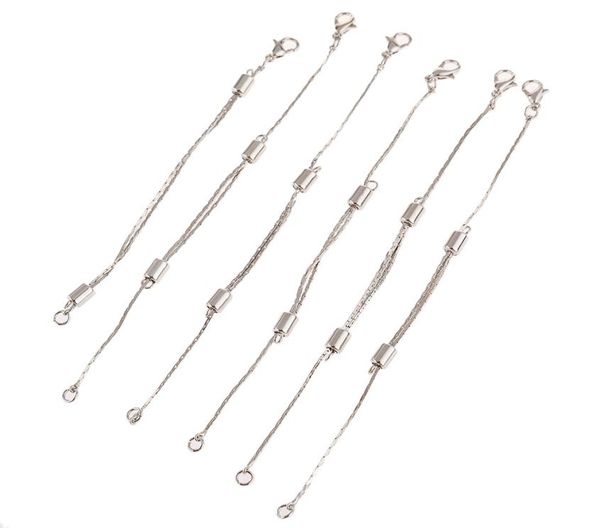 extension chains copper stainless steel adjustable movable necklace chain for diy jewelry making findings bracelet necklace4015753, Silver
extension chains copper stainless steel adjustable movable necklace chain for diy jewelry making findings bracelet necklace4015753, Silver