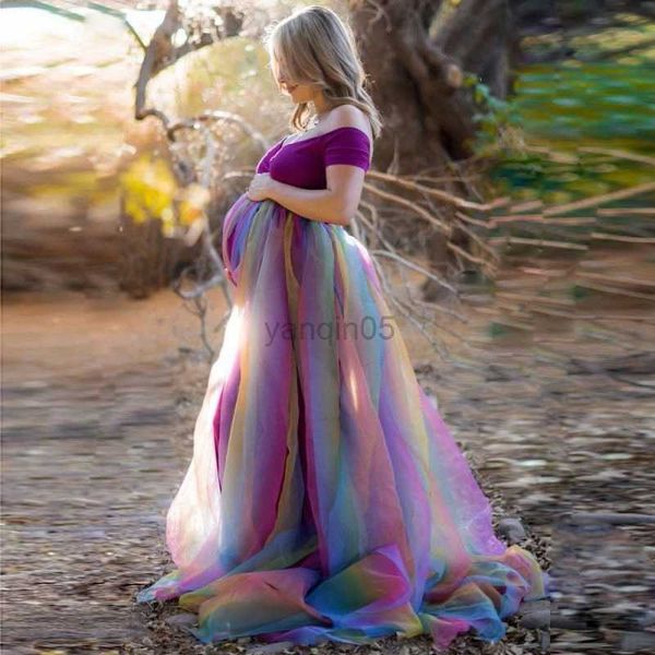 maternity dresses spring/summer women's maternity rainbow mesh dress long skirt sweet dress for pregnant women's p-taking commemor, White
maternity dresses spring/summer women's maternity rainbow mesh dress long skirt sweet dress for pregnant women's p-taking commemor, White