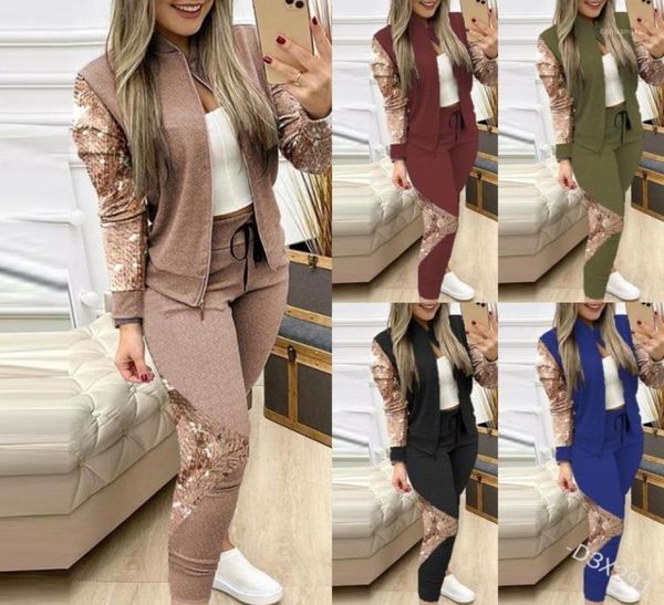 women039s pants capris 2 piece set woman zipper jacket tracksuit autumn winter women patchwork sportwear casual female joggin6656321, Black;white
women039s pants capris 2 piece set woman zipper jacket tracksuit autumn winter women patchwork sportwear casual female joggin6656321, Black;white