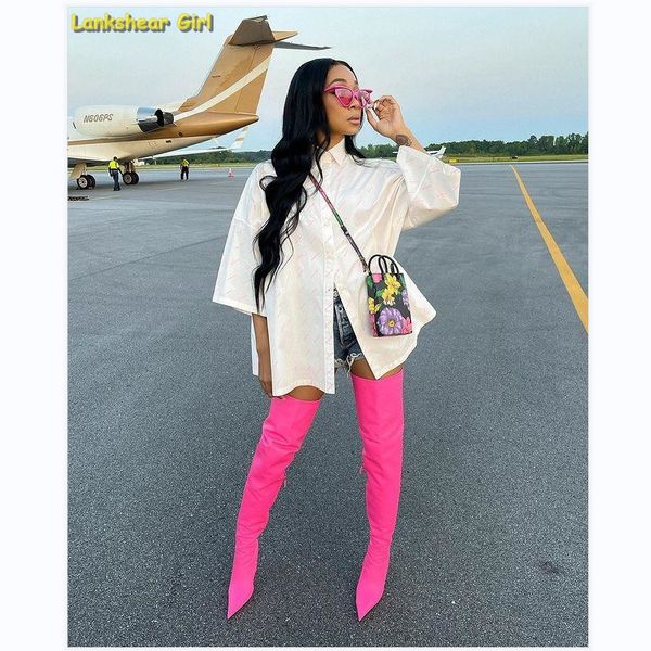 boots women pointed toe stiletto loose pink over the knee leather boots winter slip on women long boots thigh boots 230807, Black
boots women pointed toe stiletto loose pink over the knee leather boots winter slip on women long boots thigh boots 230807, Black
