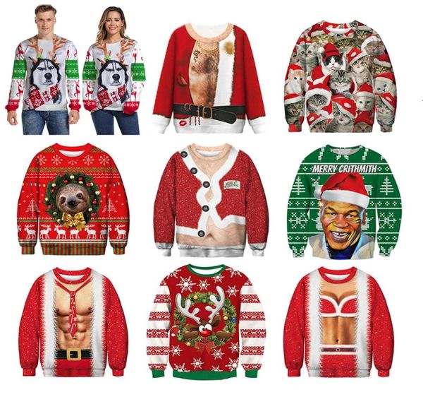 men039s sweater pull homme ugly christmas sweater santa claus 3d loose hoodie men women christmas sweater men pull noel homme l8247470, White;black
men039s sweater pull homme ugly christmas sweater santa claus 3d loose hoodie men women christmas sweater men pull noel homme l8247470, White;black