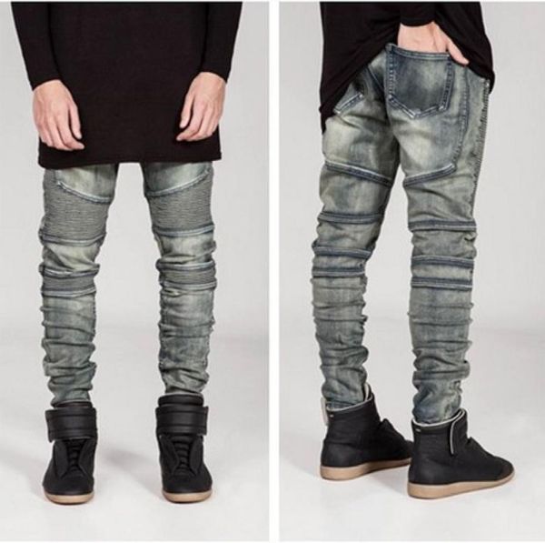 new mens biker jeans motorcycle slim fit washed yellow black grey blue moto denim skinny elastic pants joggers for men jeans4507233
new mens biker jeans motorcycle slim fit washed yellow black grey blue moto denim skinny elastic pants joggers for men jeans4507233