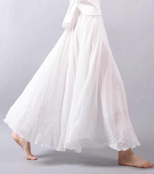 skirts women summer skirt linen cotton vintage long elastic waist pleated maxi beige white boho faldas7782125, Black
skirts women summer skirt linen cotton vintage long elastic waist pleated maxi beige white boho faldas7782125, Black
