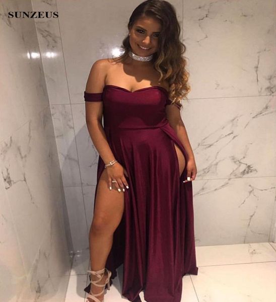aline sweetheart off shoulder burgundy prom dresses 2 slits party gowns long special occasion dress for summer7809614, Black
aline sweetheart off shoulder burgundy prom dresses 2 slits party gowns long special occasion dress for summer7809614, Black