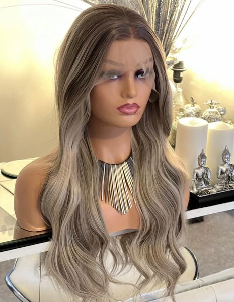 brazilian human hair custom color milk tea grey 150% 13*4 lace front wig, Black;brown
brazilian human hair custom color milk tea grey 150% 13*4 lace front wig, Black;brown