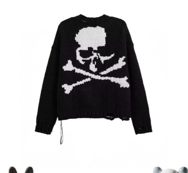 men039s jackets correct version dark back skull hole round neck knit sweater6243855, Black;brown
men039s jackets correct version dark back skull hole round neck knit sweater6243855, Black;brown