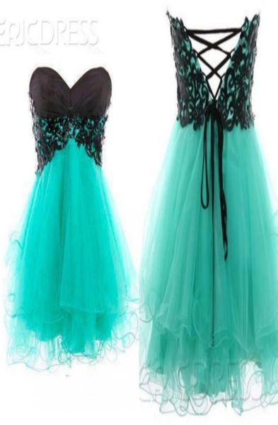 actual picture a line knee length turquoise organza black lace sweet school homecoming dresses lace up most popular graduati6952745, Blue;pink
actual picture a line knee length turquoise organza black lace sweet school homecoming dresses lace up most popular graduati6952745, Blue;pink