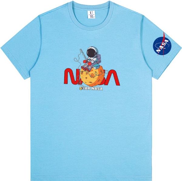national aeronautics space administration nasa t shirt black grey red pink white men and women 2312941026, White;black
national aeronautics space administration nasa t shirt black grey red pink white men and women 2312941026, White;black