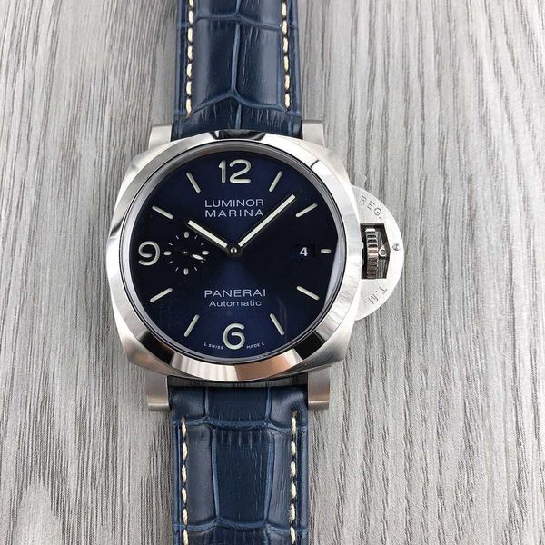 superclone vs pam1033 gmt panera swiss automatic movement sapphire mirror size luminous 44mm imported leather watch band, Slivery;brown
superclone vs pam1033 gmt panera swiss automatic movement sapphire mirror size luminous 44mm imported leather watch band, Slivery;brown