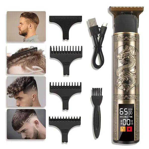 rechargeable retro hair trimmer - electric shaver & clipper for men's hair care & styling
rechargeable retro hair trimmer - electric shaver & clipper for men's hair care & styling