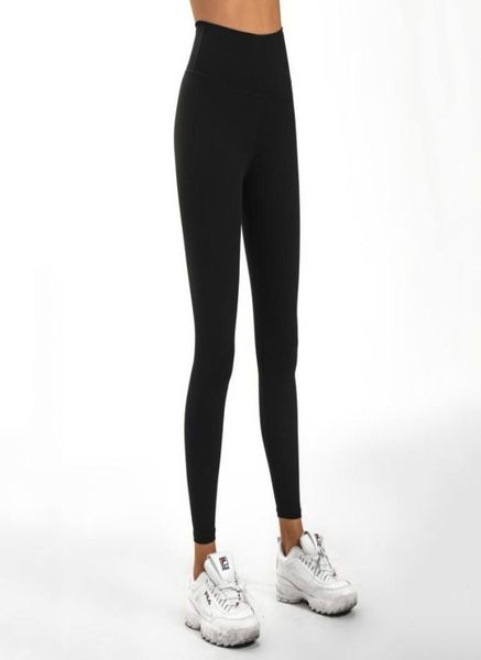 doublesided sanding nude yoga leggings pants high waist exercise fitness pant capris sports running gym clothes women legging7025082, Black
doublesided sanding nude yoga leggings pants high waist exercise fitness pant capris sports running gym clothes women legging7025082, Black