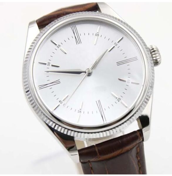 2023 qc cellini 50509 mechanical leather mens silver watch watch brown strap series automatic mechaincal silver dial men watches male wristw, Slivery;brown
2023 qc cellini 50509 mechanical leather mens silver watch watch brown strap series automatic mechaincal silver dial men watches male wristw, Slivery;brown