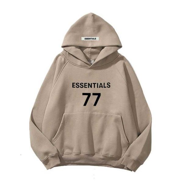 double thread ess high street couple hooded loose sweater pullover for men and women esential77, Black
double thread ess high street couple hooded loose sweater pullover for men and women esential77, Black
