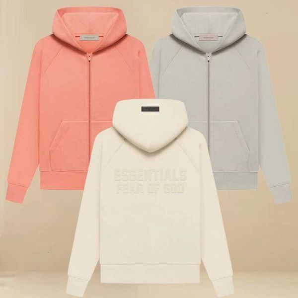 esential season 8 double thread hooded sweater flocked letter zipper cardigan autumn winter coat for men and women, Black
esential season 8 double thread hooded sweater flocked letter zipper cardigan autumn winter coat for men and women, Black