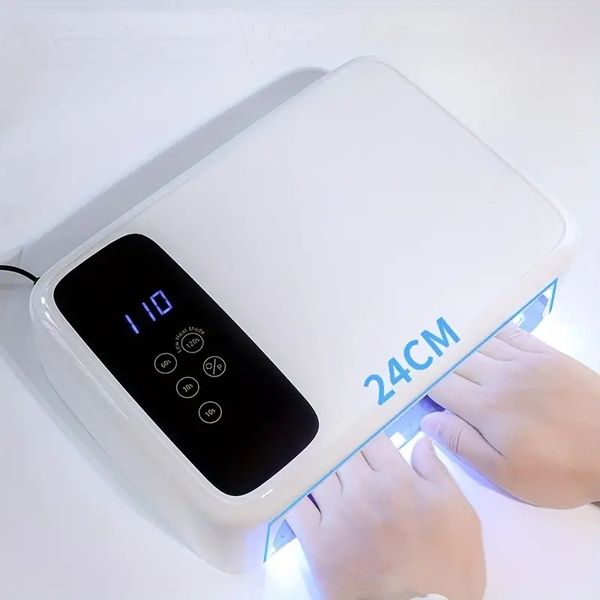 led / uv gel nail polish curing light, nail dryer lamp, curing device with automatic infrared sensor and lcd display for manicure pedicure h
led / uv gel nail polish curing light, nail dryer lamp, curing device with automatic infrared sensor and lcd display for manicure pedicure h