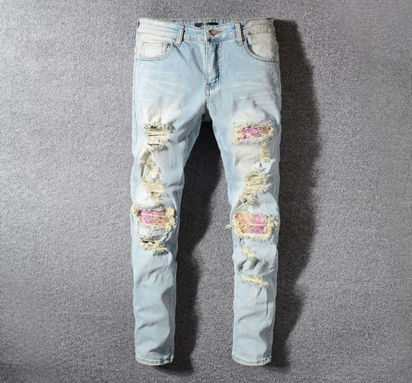 men039s designer distressed ripped skinny jeans fashion luxury italian slim motorcycle moto brand famous brand jean3888340, Blue
men039s designer distressed ripped skinny jeans fashion luxury italian slim motorcycle moto brand famous brand jean3888340, Blue