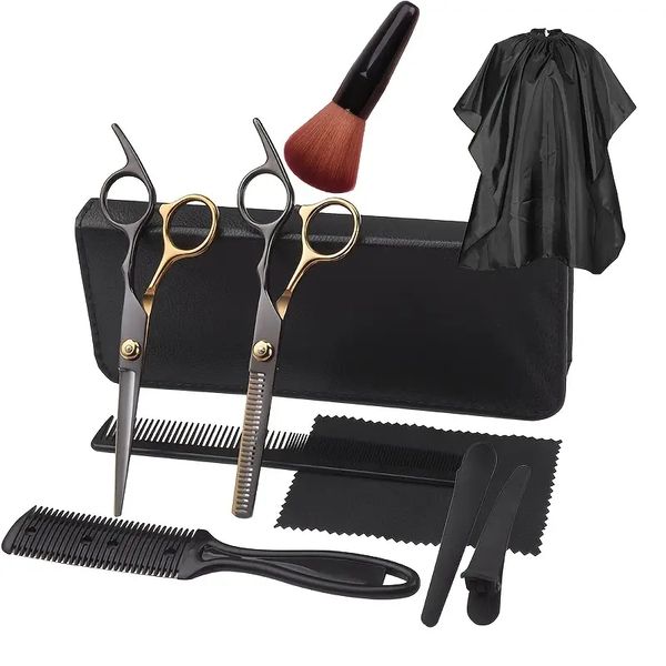 upgrade your haircutting game with this professional 8/9/10 piece scissors kit
upgrade your haircutting game with this professional 8/9/10 piece scissors kit
