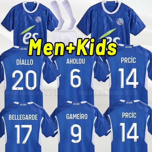 rc strasbourg 2023 2024 soccer jerseys home blue away gameiro aholou thomasson 23 24 diallo djiku lienard ajorque maillot de foot football s, Black;yellow
rc strasbourg 2023 2024 soccer jerseys home blue away gameiro aholou thomasson 23 24 diallo djiku lienard ajorque maillot de foot football s, Black;yellow