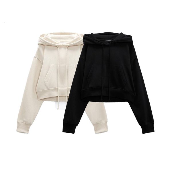womens hoodies sweatshirts early autumn loose sports style short solid color simple long sleeve drawstring hoodie 230808, Black
womens hoodies sweatshirts early autumn loose sports style short solid color simple long sleeve drawstring hoodie 230808, Black