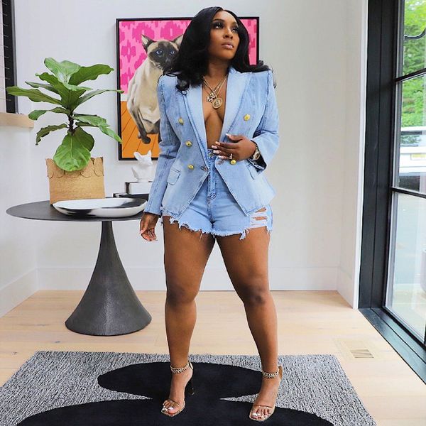womens jackets autumn slim short denim women fashion buttons notched long sleeve open stitch blazer coats female streetwear 230808, Black;brown
womens jackets autumn slim short denim women fashion buttons notched long sleeve open stitch blazer coats female streetwear 230808, Black;brown