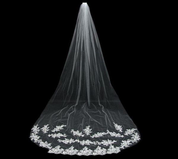 2021 selling wedding veils one layers gorgeous appliques lace on edge chapel length bridal veil 146734, Black
2021 selling wedding veils one layers gorgeous appliques lace on edge chapel length bridal veil 146734, Black