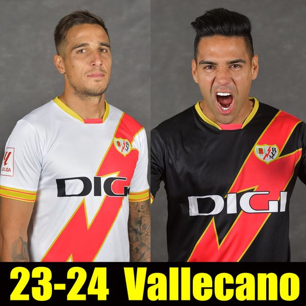 23 24 rayo vallecano falcao r.d.t soccer jerseys palazon garcia sanchez martin trejo ciss montiel lejeune 2023 2024 home away men kids kits, Black;yellow
23 24 rayo vallecano falcao r.d.t soccer jerseys palazon garcia sanchez martin trejo ciss montiel lejeune 2023 2024 home away men kids kits, Black;yellow
