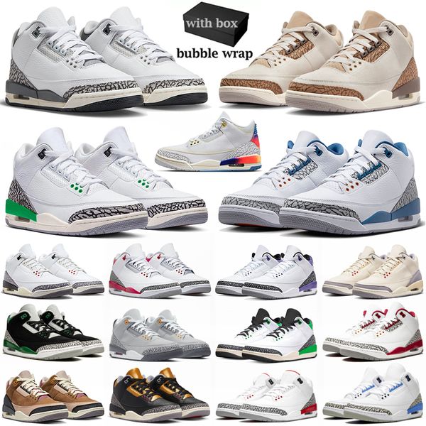 with box jumpman 3 basketball shoes for men 3s sneakers palomino sunset lucky green fire red wizards white cement unc pine green cool grey m
with box jumpman 3 basketball shoes for men 3s sneakers palomino sunset lucky green fire red wizards white cement unc pine green cool grey m