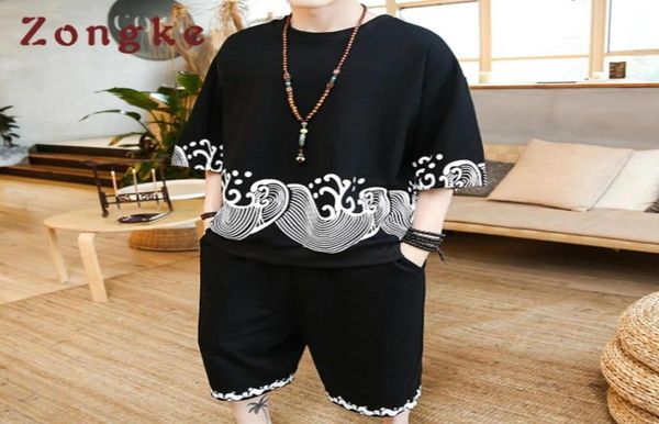 zongke chinese men set cotton linen wave printed tracksuits mens t shirts shorts sets jogger black men039s suit sets 2018 summe9195511972, Gray
zongke chinese men set cotton linen wave printed tracksuits mens t shirts shorts sets jogger black men039s suit sets 2018 summe9195511972, Gray