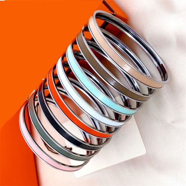 15 style enamel letter narrow name bracelets for women stainless steel jewelry classic vintage fashion woman cuff bangle designer bangles br, Black
15 style enamel letter narrow name bracelets for women stainless steel jewelry classic vintage fashion woman cuff bangle designer bangles br, Black