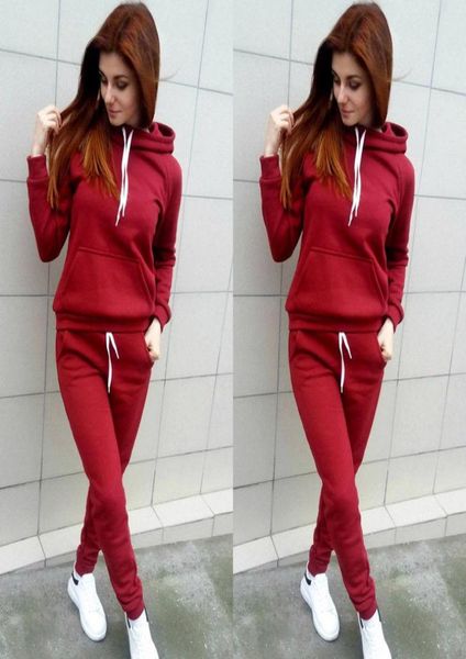 2020 new arrival fallwinter casual hoodie 2pcs womens tracksuit coatpants suit exercise sweatshirt wine red 3colors 9757896, White;black
2020 new arrival fallwinter casual hoodie 2pcs womens tracksuit coatpants suit exercise sweatshirt wine red 3colors 9757896, White;black