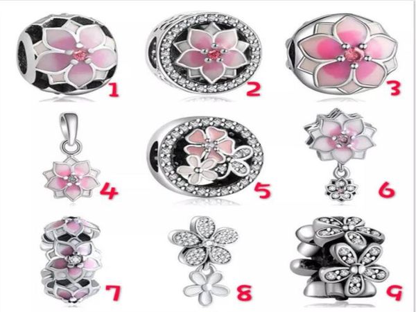 the 50pcslot lot authentic 925 sterling silver pink flowers series s charms beads fits european pandora charm brac7453774, Black
the 50pcslot lot authentic 925 sterling silver pink flowers series s charms beads fits european pandora charm brac7453774, Black