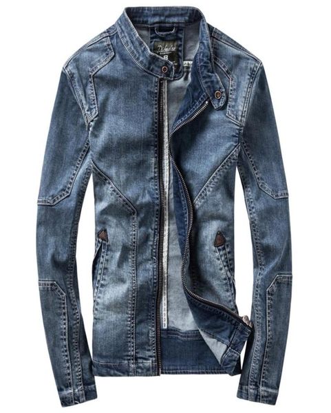 men039s jackets denim men dark blue casual coat standing collar long sleeve bomber jacket retro motorcycle coats1508460, Black;brown
men039s jackets denim men dark blue casual coat standing collar long sleeve bomber jacket retro motorcycle coats1508460, Black;brown