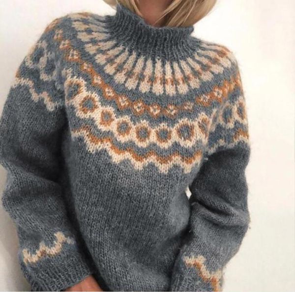 women039s sweaters women winter warm clothes ethnic printed pullover casual knitted loose longsleeve high neck sweater3258789, White;black
women039s sweaters women winter warm clothes ethnic printed pullover casual knitted loose longsleeve high neck sweater3258789, White;black