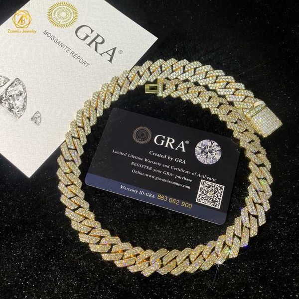 custom wholesale hip hop necklace 925 sterling silver 8mm 10mm 12mm iced out vvs moissanite cuban link chain mossanite jewelry
custom wholesale hip hop necklace 925 sterling silver 8mm 10mm 12mm iced out vvs moissanite cuban link chain mossanite jewelry
