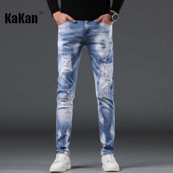 mens jeans kakan throw point hip hop personalized street wear slim fit and refreshing light blue long k018d38 230808
mens jeans kakan throw point hip hop personalized street wear slim fit and refreshing light blue long k018d38 230808